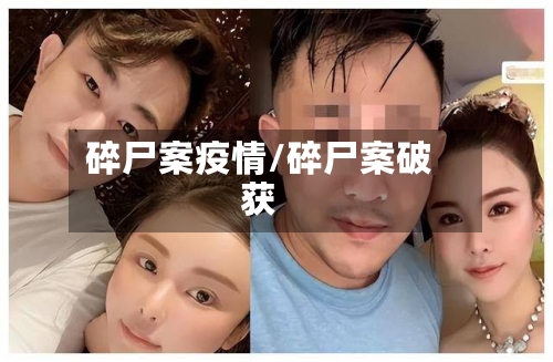 碎尸案疫情/碎尸案破获
