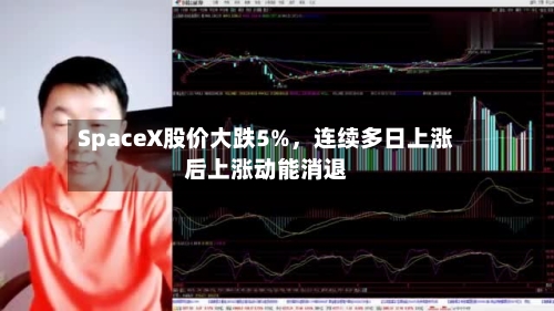 SpaceX股价大跌5%，连续多日上涨后上涨动能消退