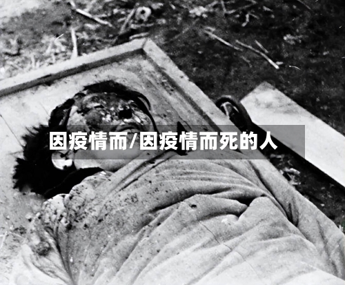 因疫情而/因疫情而死的人