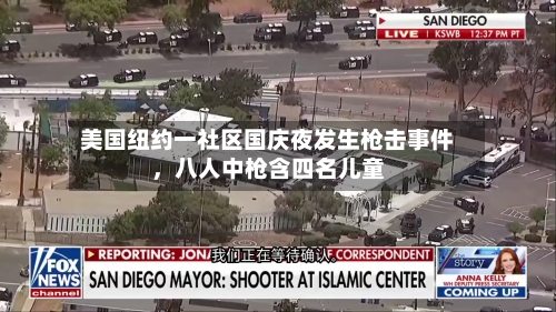 美国纽约一社区国庆夜发生枪击事件,八人中枪含四名儿童